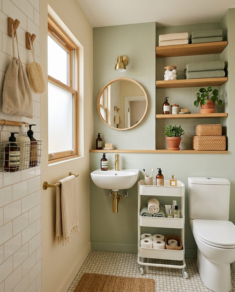 Small Bathroom Storage Ideas for Tiny Spaces