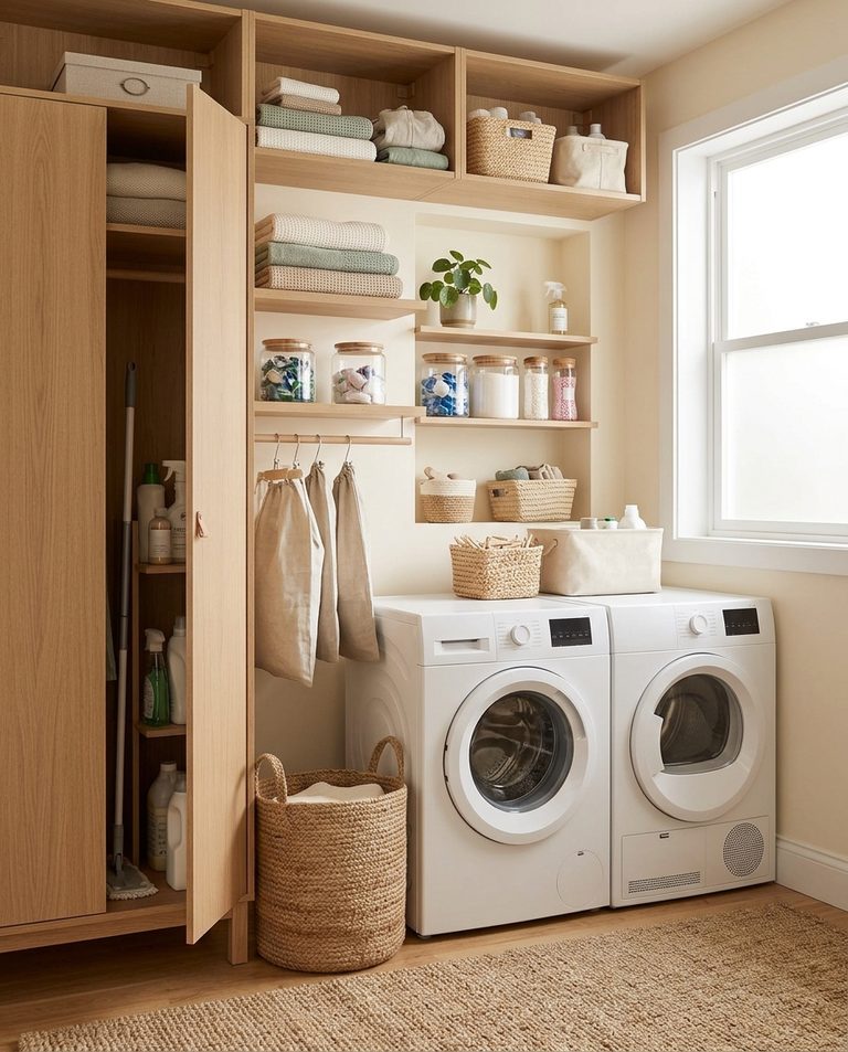 Small Laundry Room Organization Ideas