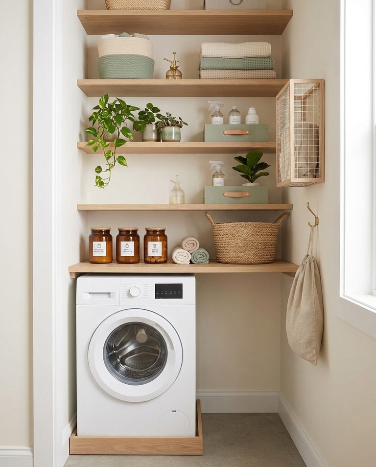 Small Laundry Room Storage Ideas That Work